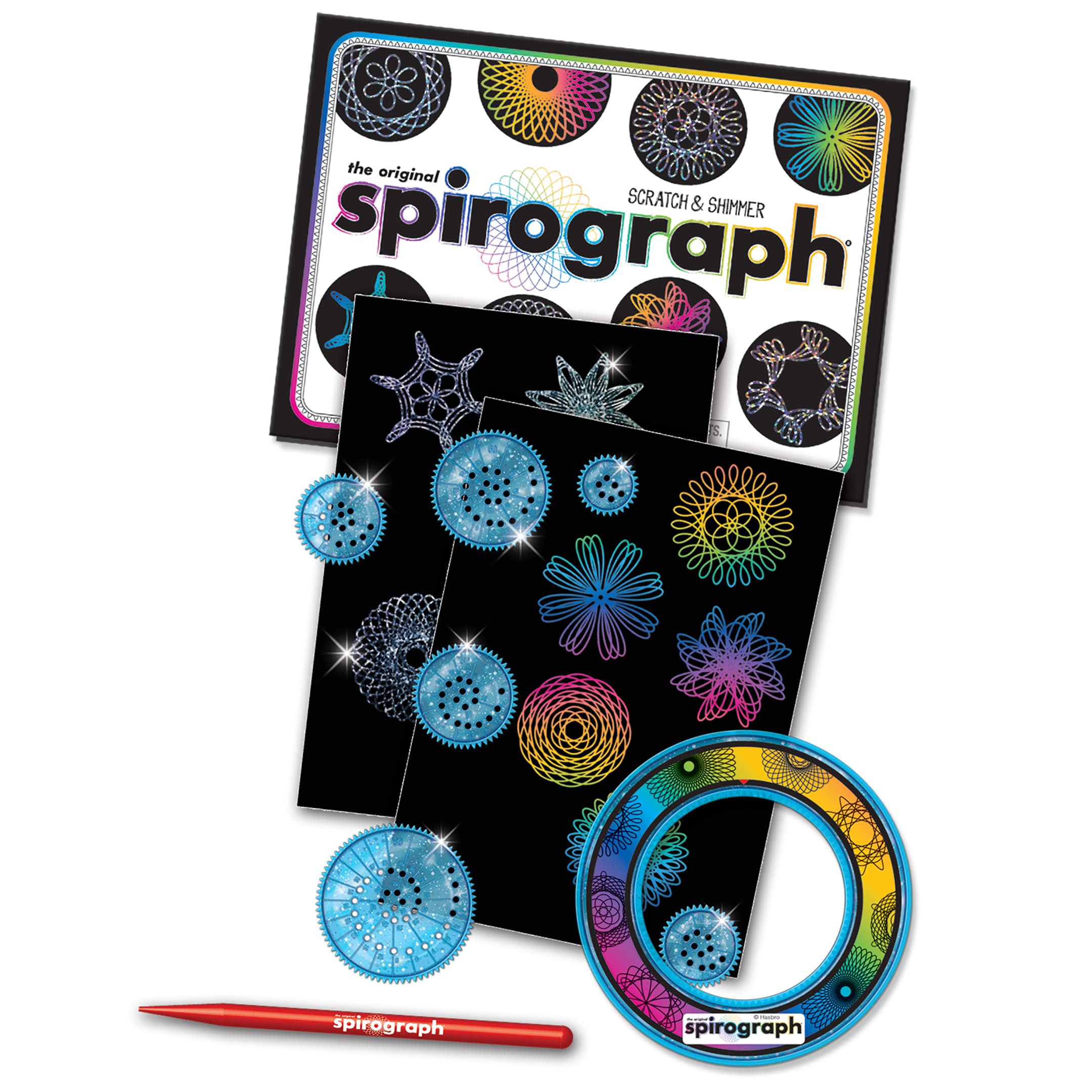 Spirograph Scratch & Shimmer Spirograph