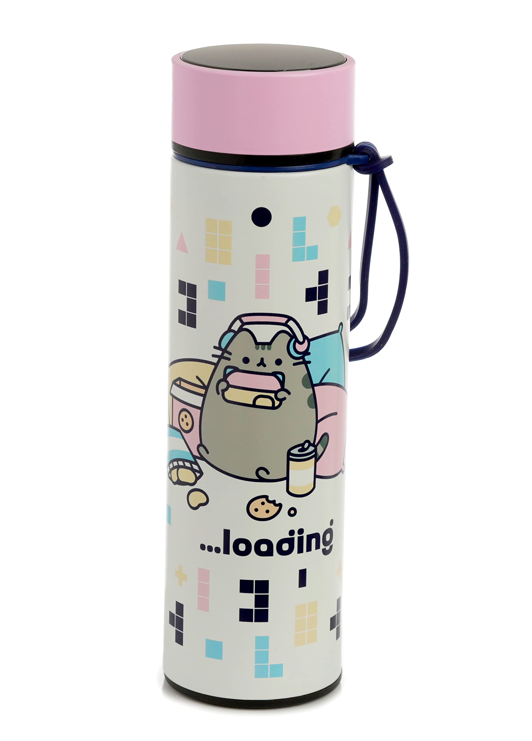 Puckator Pusheen  Water Bottle with Led Temperature Display Puckator