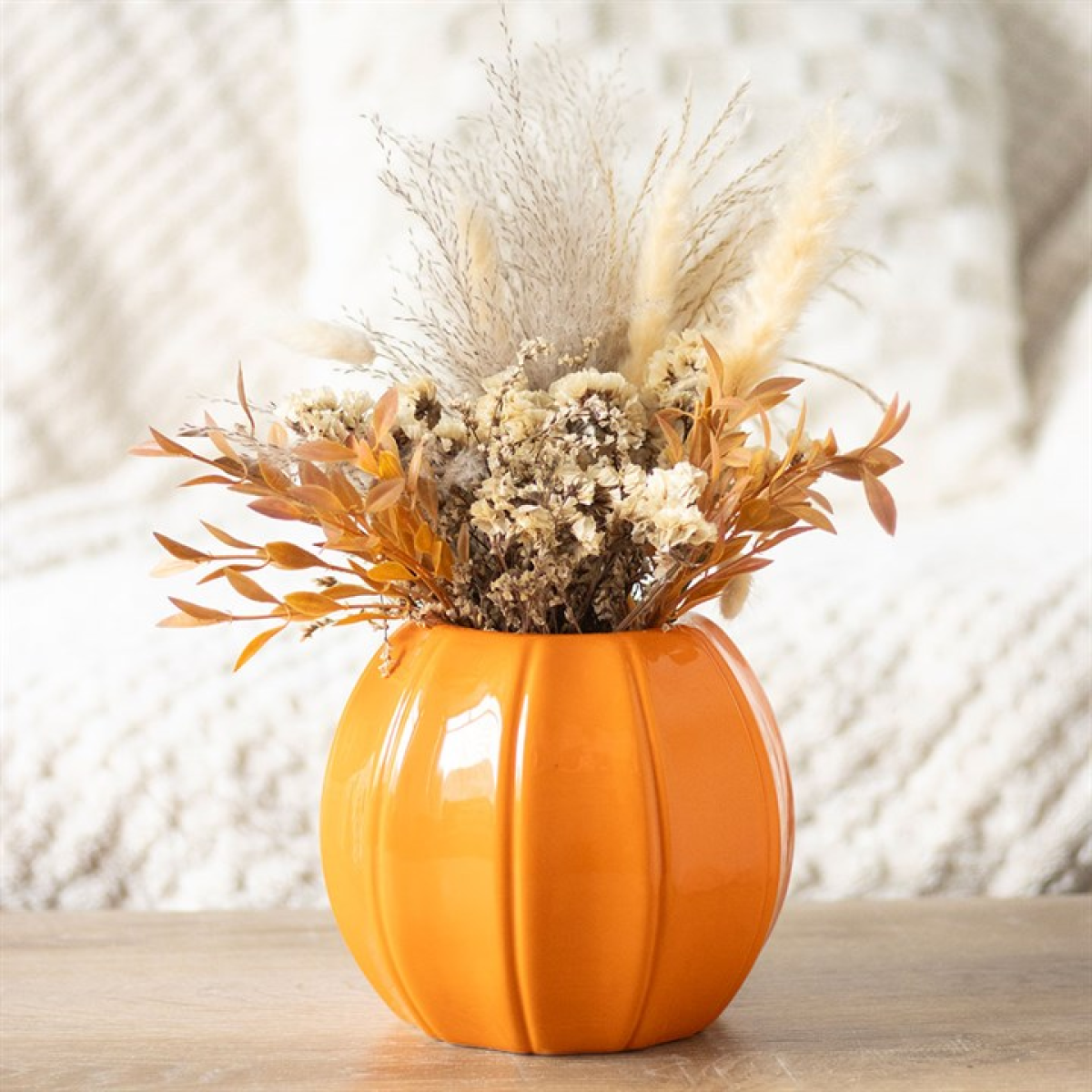 Orange Pumpkin Vase Something Different
