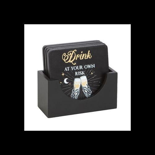 Til Death Do Us Party Coaster Set Something Different