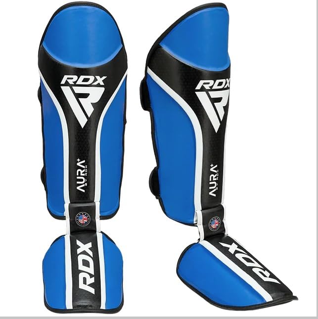 RDX Shin Instep Aura Plus T-17 Blue/Black-S RDX