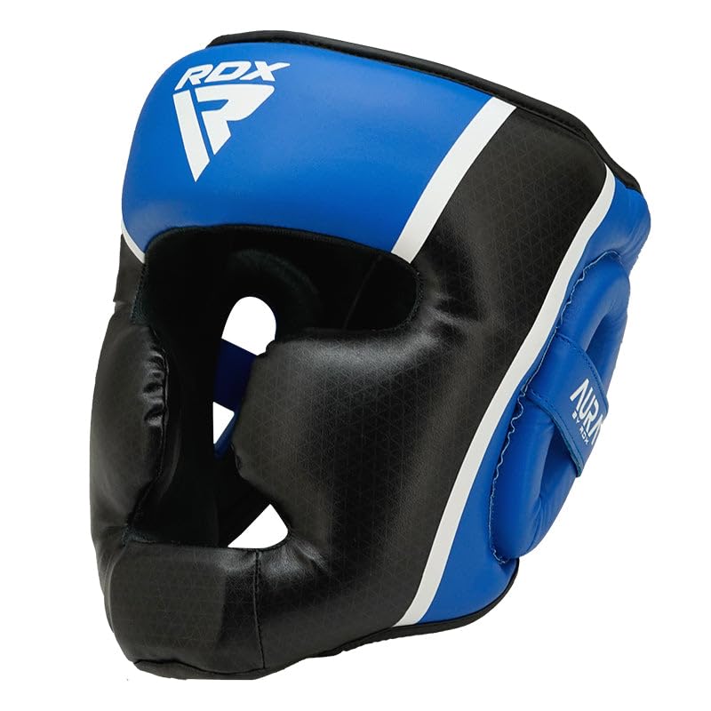 RDX Head Guard Aura Plus T-17 Blue/Black-M RDX