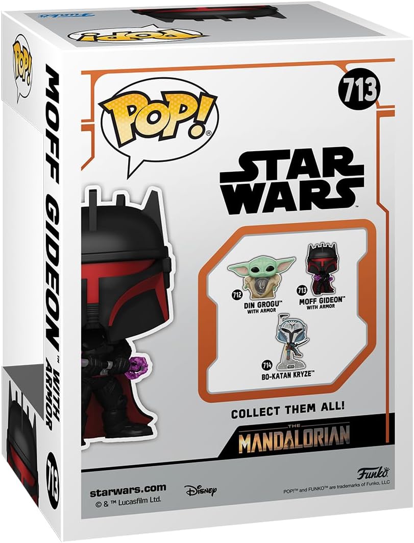Funko Pop! Star Wars: The Mandalorian - Moff Gideon With Armor #713 Funko