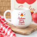 Autumn Skies & Apple Pies Rounded Ceramic Mug
