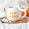 Peekaboo Ghost Rounded Mug