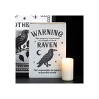 Protected by a Raven Hanging Sign