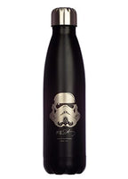 Puckator The Original Stormtrooper - Stainless Steel Water Bottle - Cold for 24h and Hot for 12h - Metal Water Bottles with Stormtrooper Design - Double Walled Modern Thermos Flask - Bpa Free -500 ml Puckator