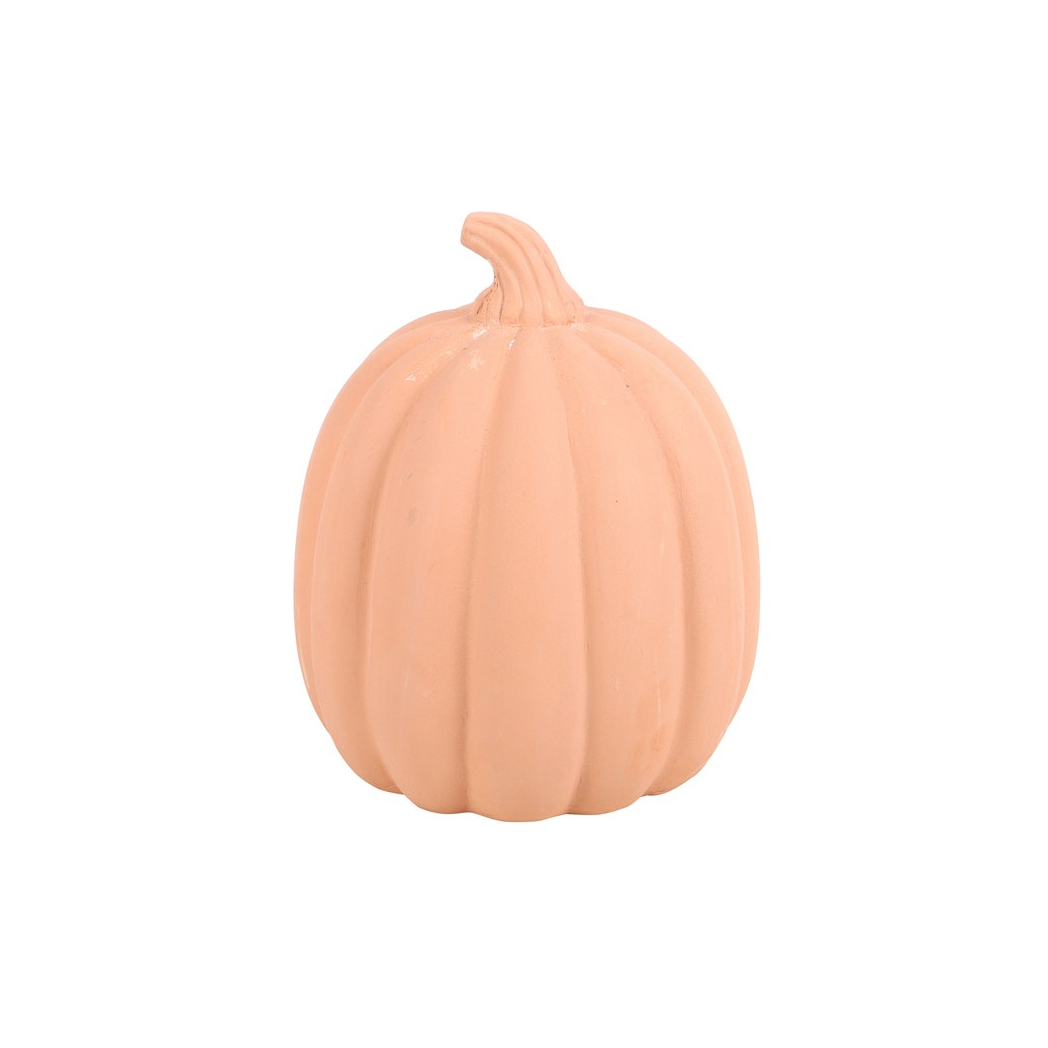 Terracotta Pumpkin Ornament 15cm