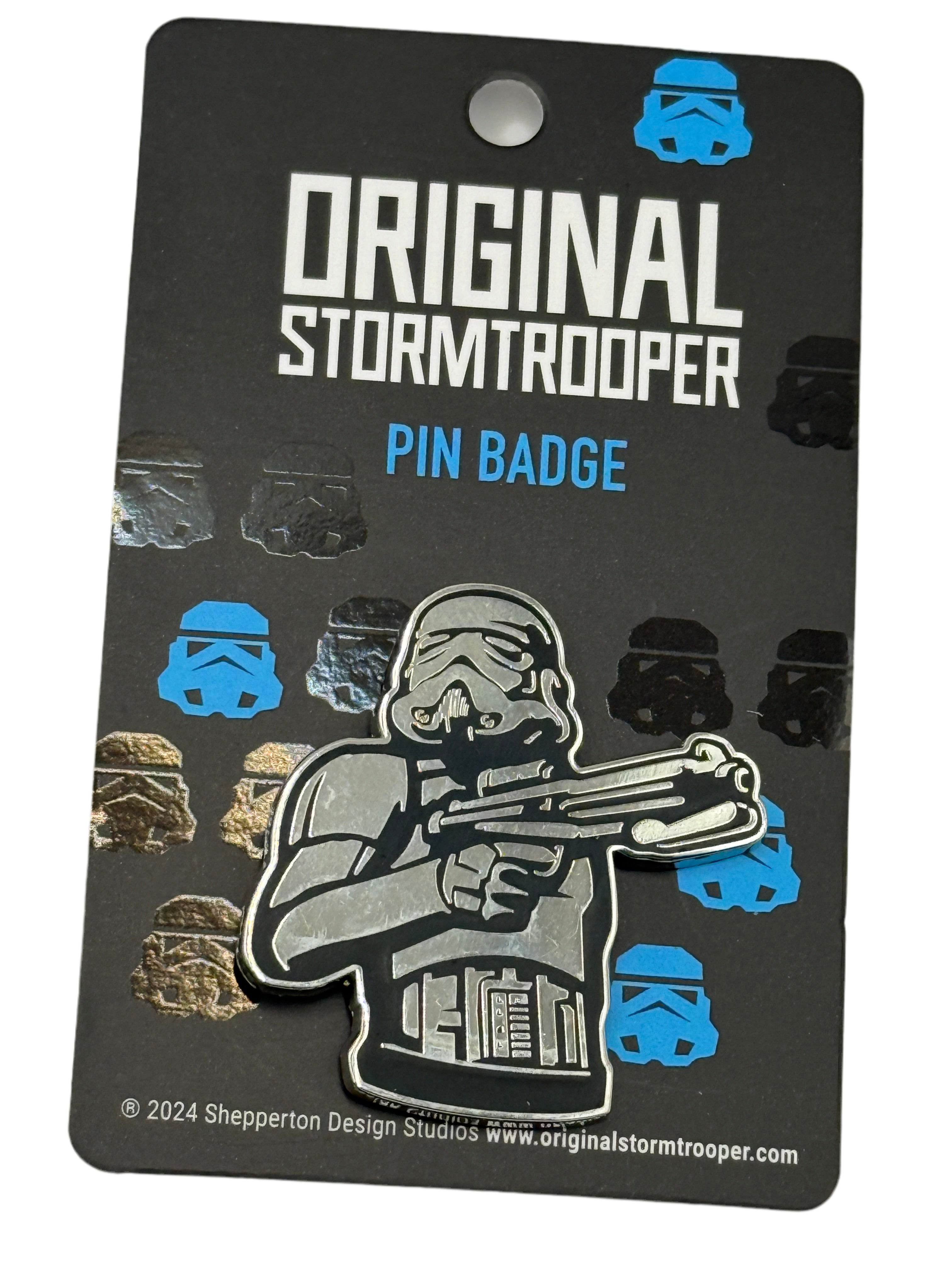 The Original Stormtrooper Bundle Gift Set- Ceramic Mug, Wooden Jigsaw, Luggage Tag and Pin Badge
