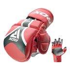 RDX Grappling Gloves MMA Shooter T17 Red/Blue S/M/XL RDX