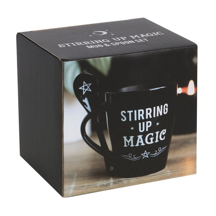 Stirring Up Magic Mug and Spoon Set