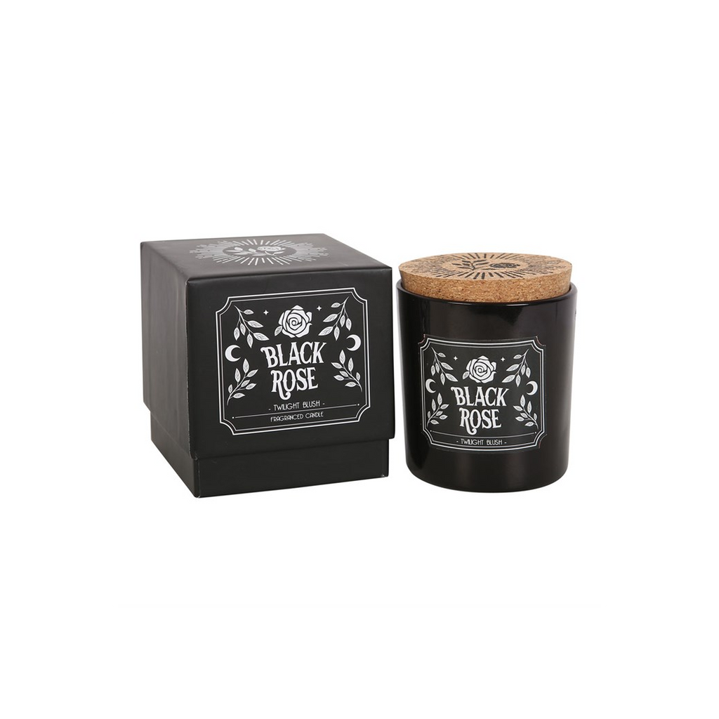 Black Rose Twilight Blush Candle