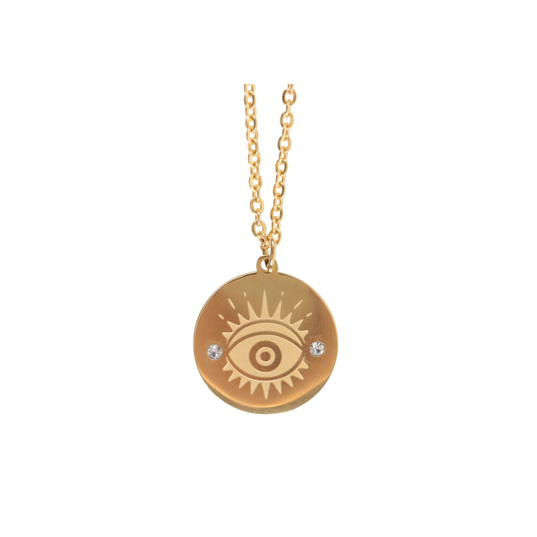 All Seeing Eye Necklace & Dish Gift Set