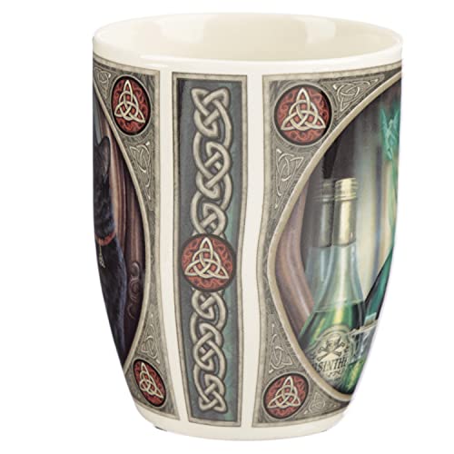 Puckator Lisa Parker Absinthe Cat Porcelain Mug Puckator