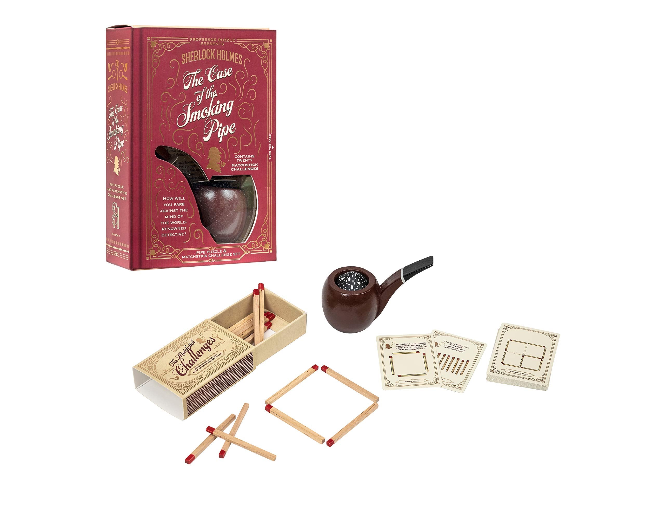 Professor Puzzle Sherlock Holmes - The Case of the Smoking Pipe Puzzle Professor PUZZLE