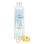 Manifest Your Life Iridescent Glass Water Bottle