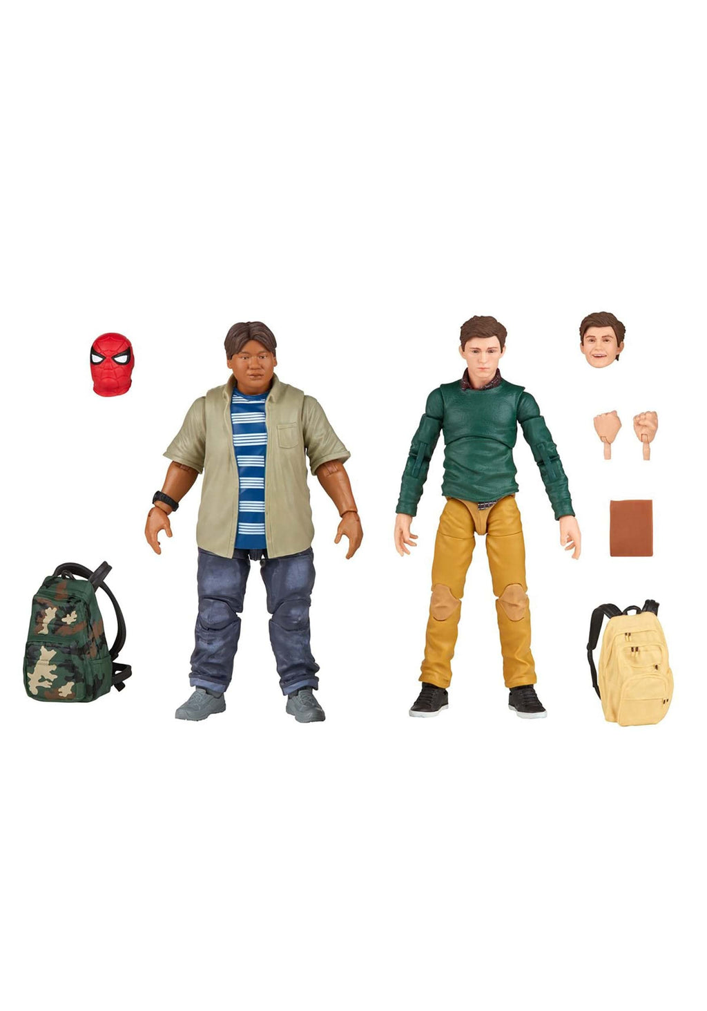 Hasbro Spider-Man Homecoming Marvel Legends Ned Leeds and Peter Parker Hasbro