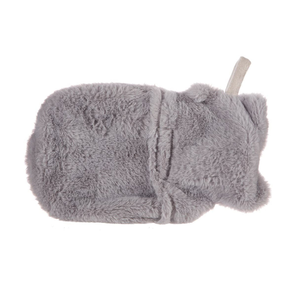 Sass & Belle Hot Water Bottle Grey Cat Plush Cover Sass & Belle