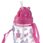 Puckator Enchanted Rainbows Unicorn Drinks Bottle with Straw 450ml Puckator