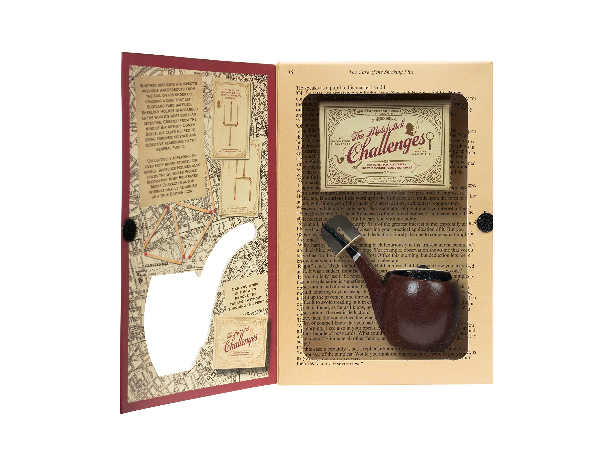 Professor Puzzle Sherlock Holmes - The Case of the Smoking Pipe Puzzle Professor PUZZLE