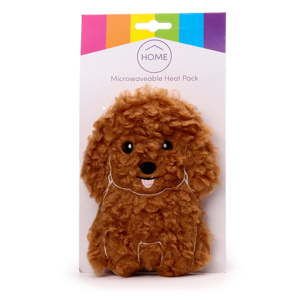 Puckator Cavapoo Fluffy Dog Microwavable Plush Lavender Heat Pack Puckator