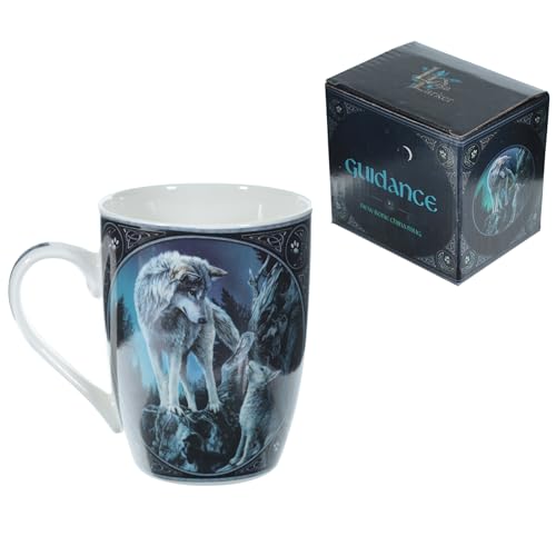 Puckator Lisa Parker Guidance Wolf Design Porcelain Mug Puckator