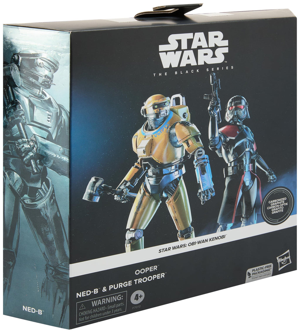 Star Wars The Black Series NED-B & Purge Trooper 6-Inch Action Figures Carbonized 2-Pack Star Wars