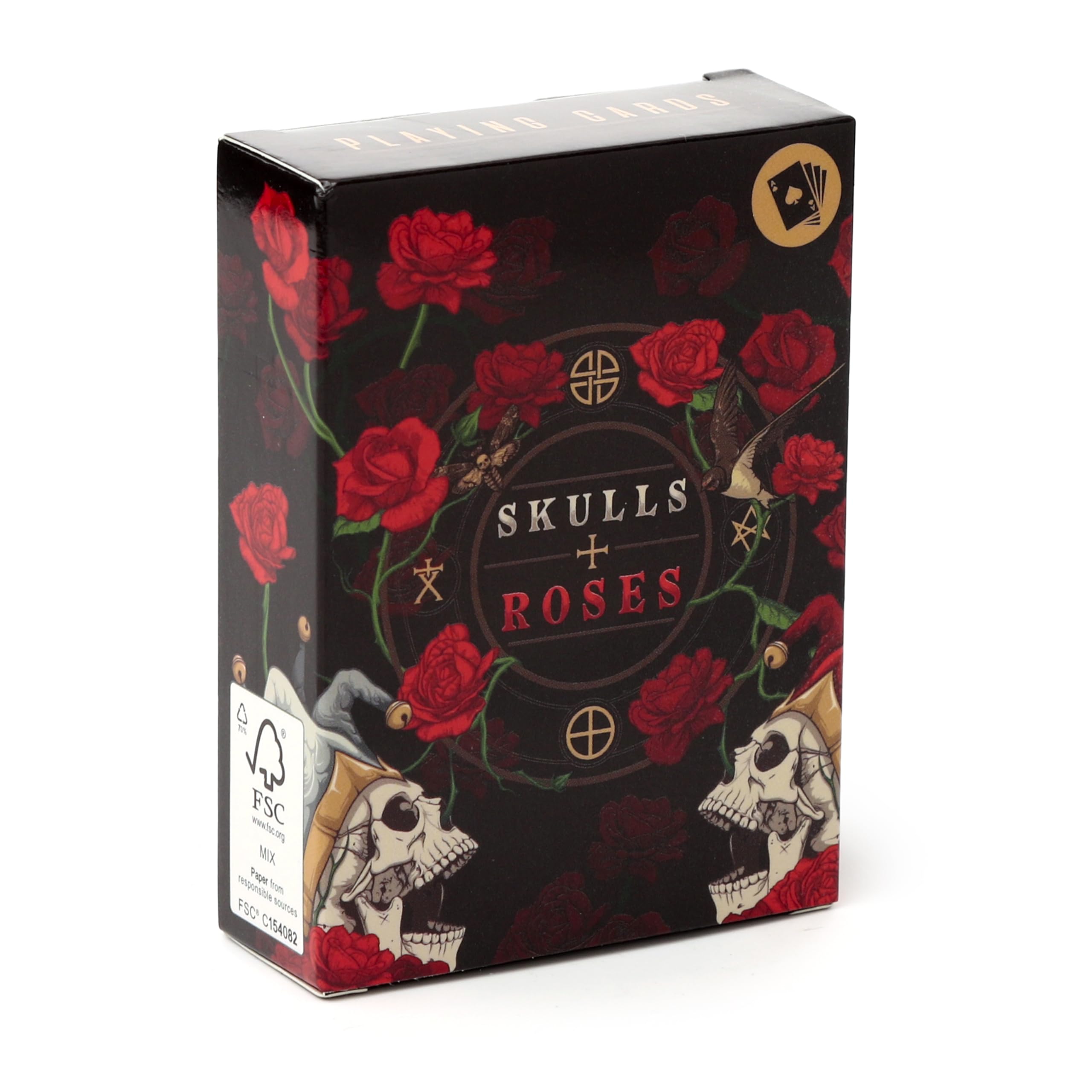 Puckator Skulls and Roses Standard Playing Card Deck Puckator