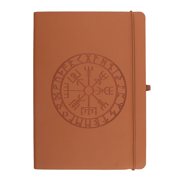 Viking Compass A5 Faux Leather Journal with Pen