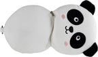 Relaxeazzz Panda Round Plush Travel Pillow& Eye Mask Relaxeazzz