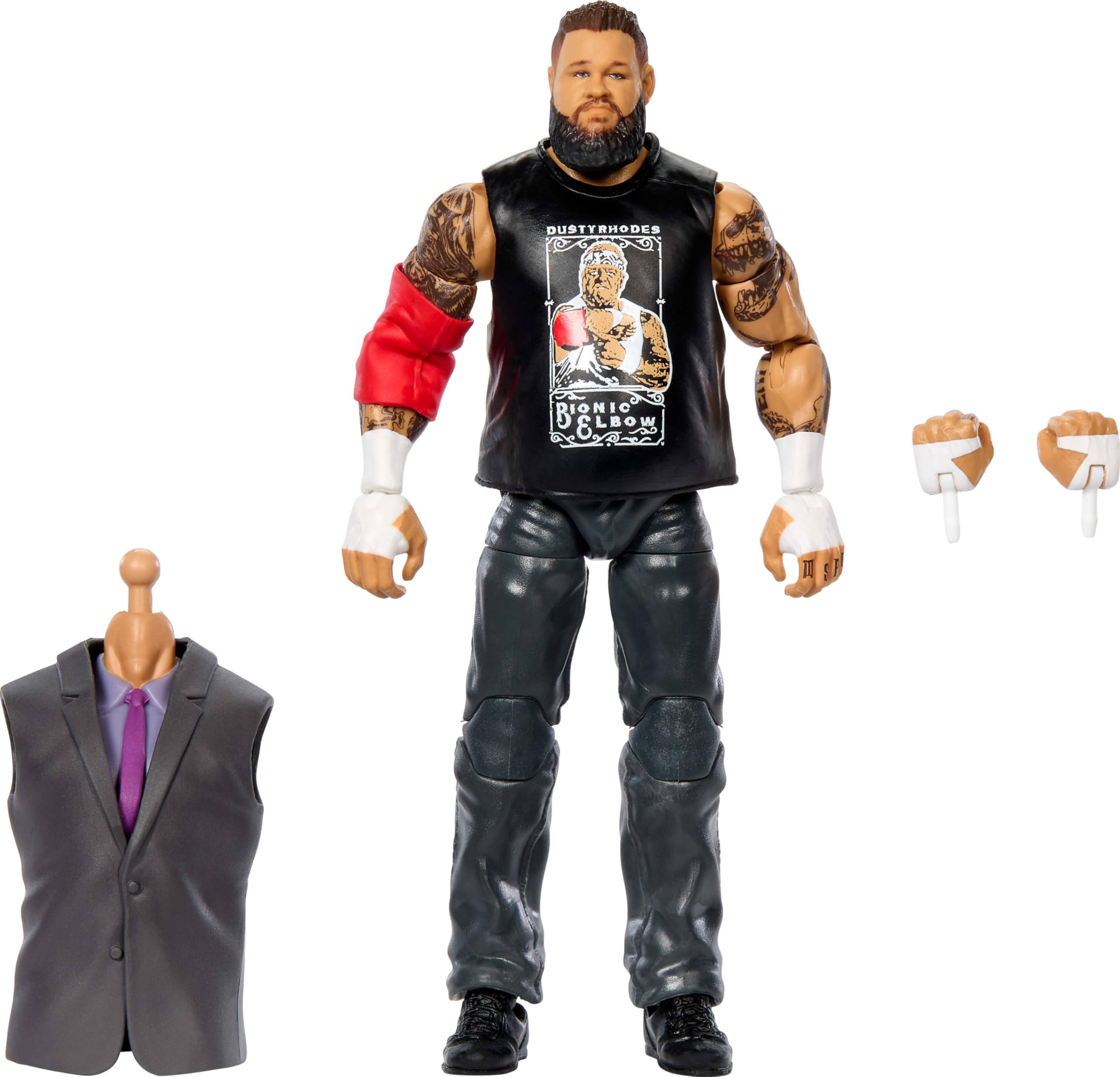 Mattel WWE Elite Collection Kevin Owens Action Figure & Accessories Mattel