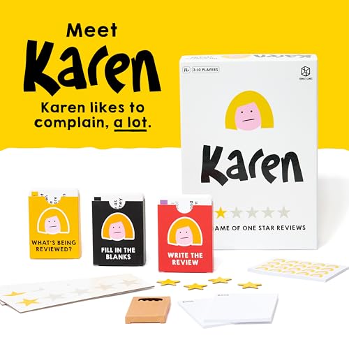 Format Games Karen Party Game Game from TV & Radio Personality Matt Edmondson Format Games