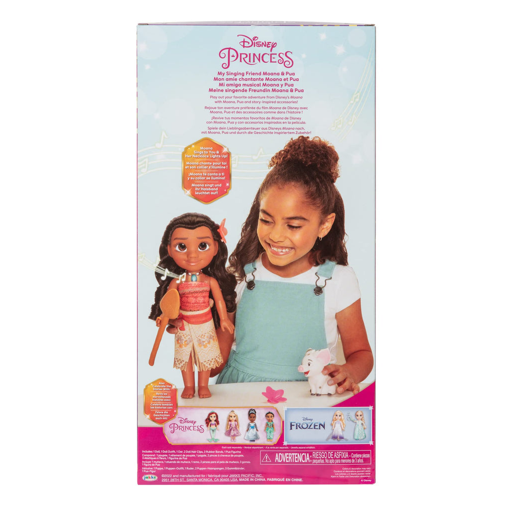 Jakks Pacific Disney Moana 2 My Singing Friend Moana Doll & HeiHei Figure Jakks Pacific
