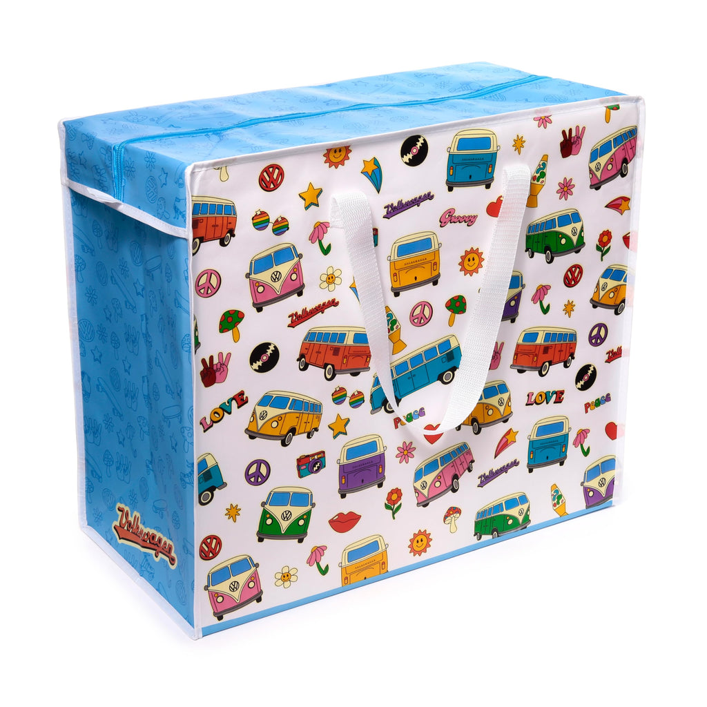 Puckator Volkswagen VW T1 Camper Bus Retro Zip Up Laundry Storage Bag Puckator