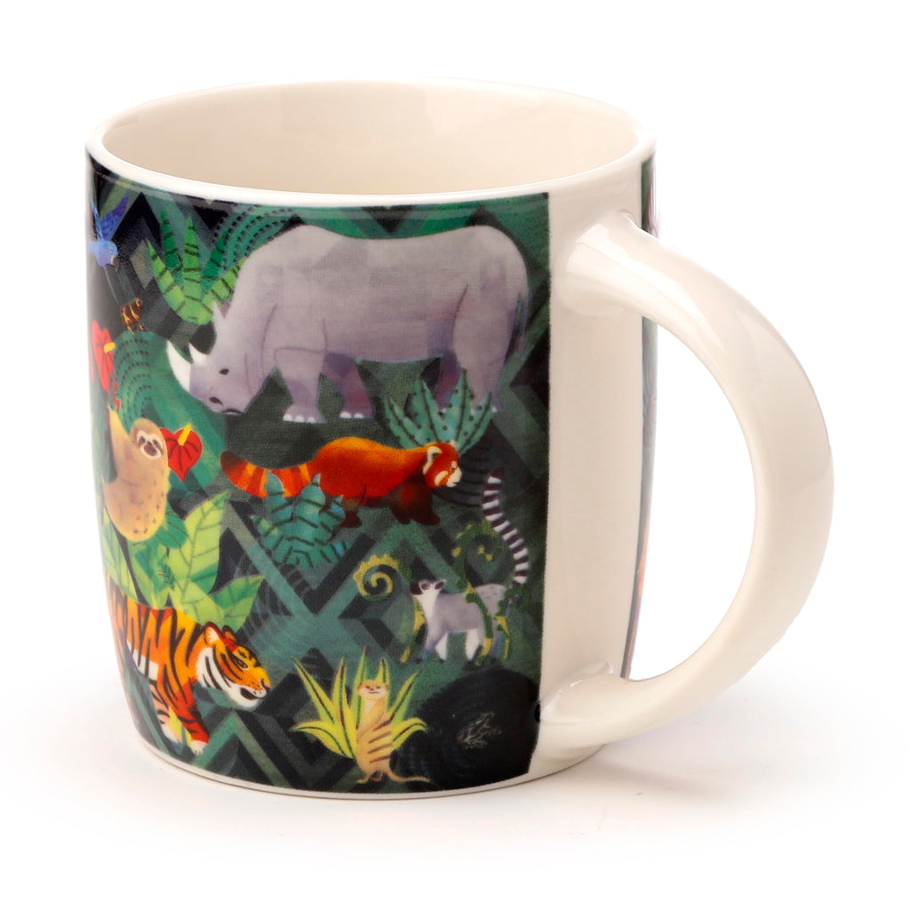 Puckator Animal Kingdom Porcelain Mug Puckator