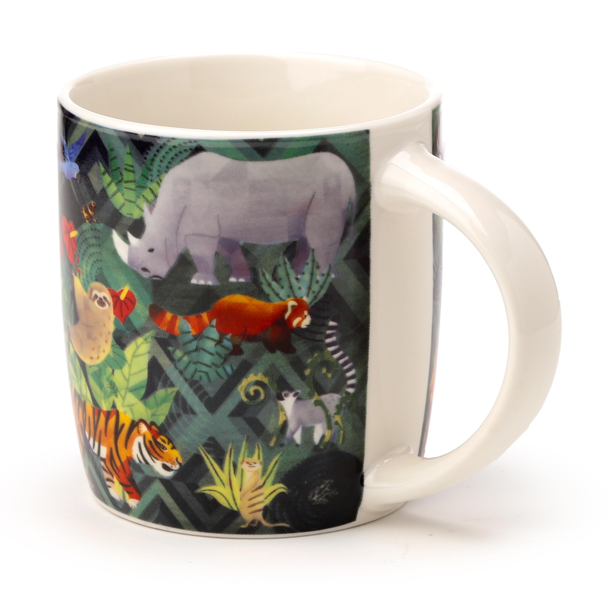 Puckator Animal Kingdom Porcelain Mug Puckator