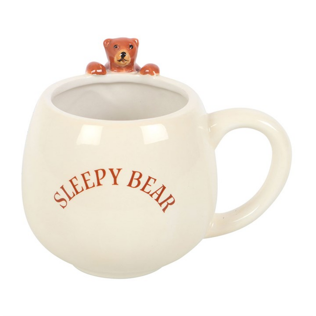 Sleepy Bear Rounded Mug Something Different