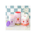 Strawberry Milk Carton Flower Vase