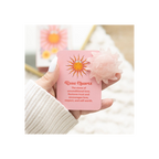 Rose Quartz Crystal Sun Keepsake Stone in a Box