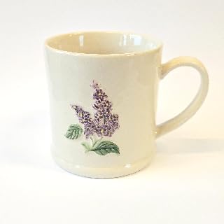 Sass & Belle Lilac Flower Embossed Mug
