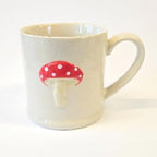 Sass & Belle Mushroom Embossed Mug