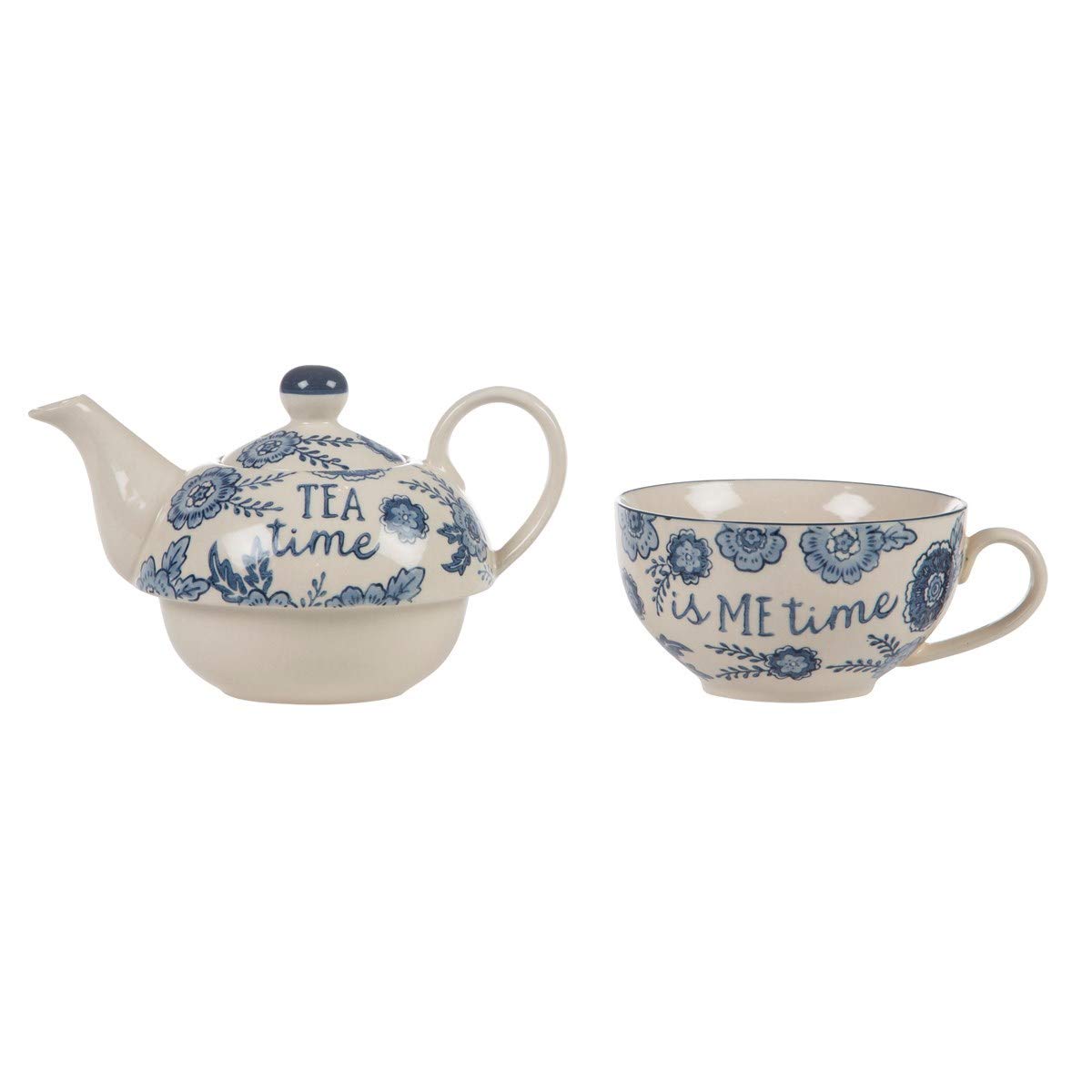 Sass & Belle Blue Willow Floral Tea for One Sass & Belle