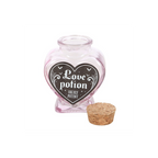 Love Potion Decorative Glass Heart Potion Bottle