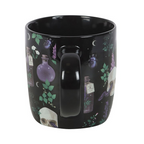Venom & Vines Gothic Skull and Floral Ceramic Mug – 350ml