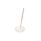 White Lotus Flower Incense Stick Holder