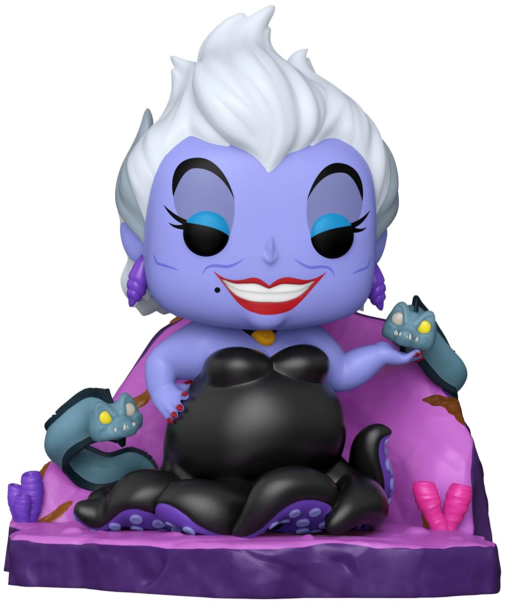 Funko Pop! The Little Mermaid- Ursula with Eels (Pop! Deluxe) #1208 White Wabbit Retail
