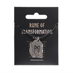 Rune of Transformation Viking Cord Necklace