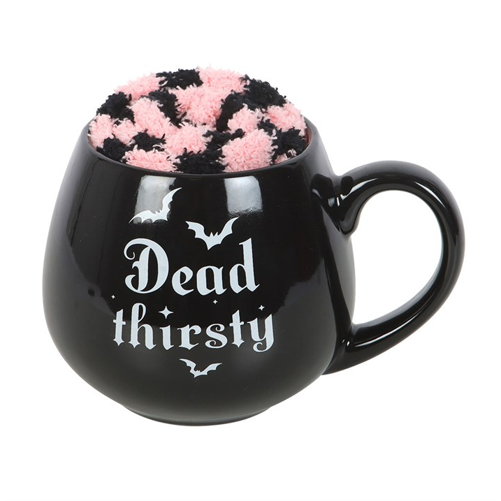 Dead Thirsty Mug and Socks Set