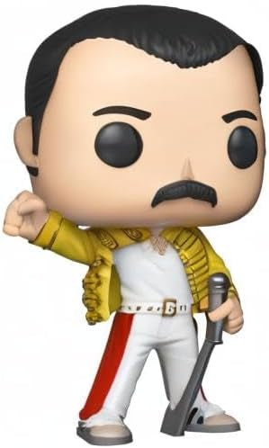 Funko Pop! Rocks: Queen-Freddie Mercury Wembley 1986 #96 Funko