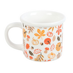 Autumn Leaves and Pumpkins Mug – 480ml